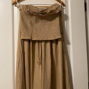 Aakaa linen full legged two-piece outfit